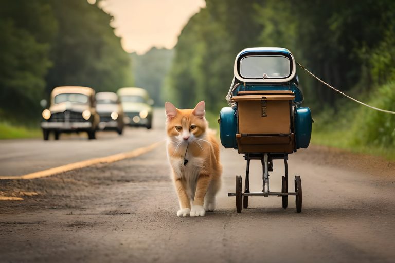 Stress-Free Road Trip with feline-friend