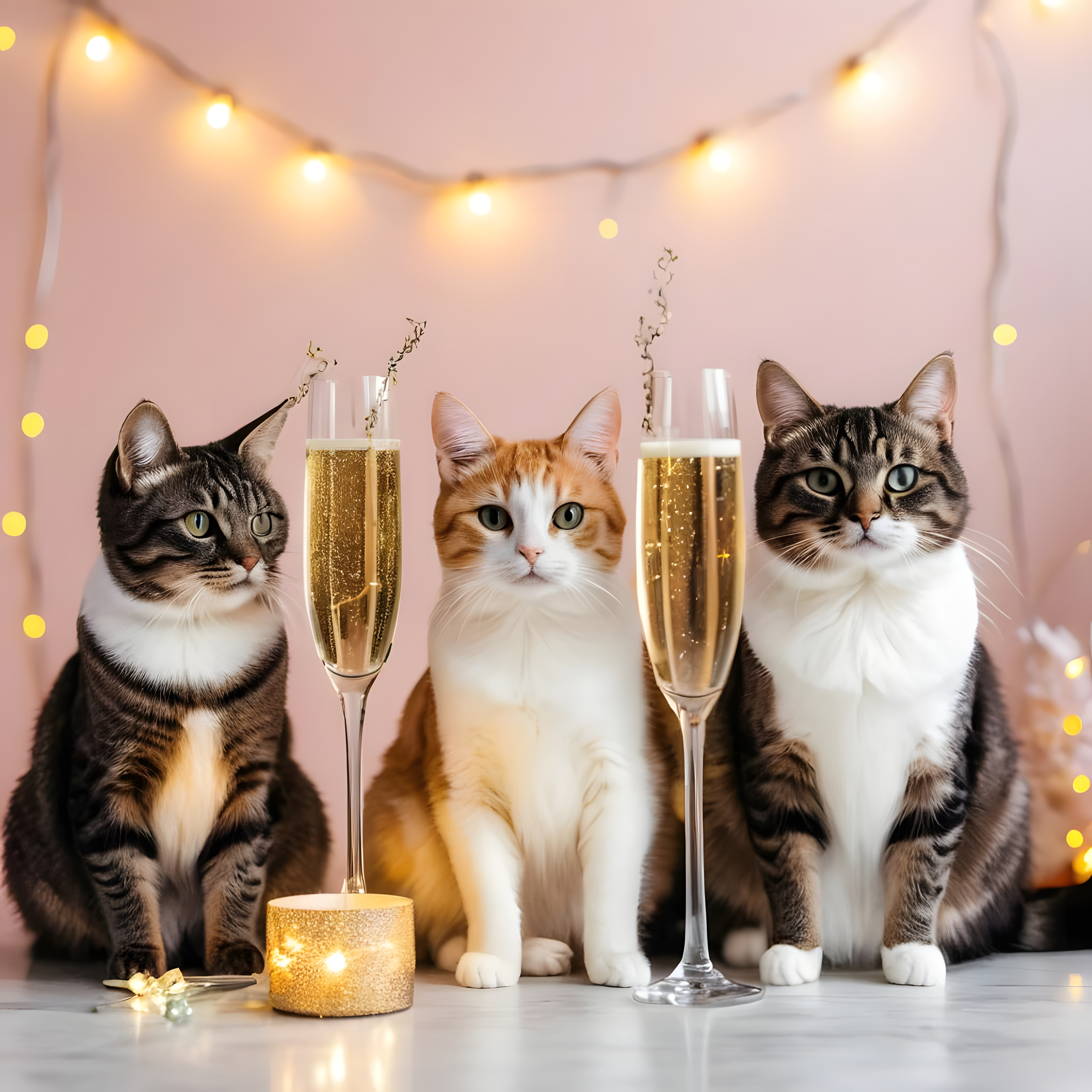 Hosting a Cat-Friendly New Year's Party: Tips and Tricks